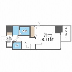 フォーリアライズ難波シエロの物件間取画像